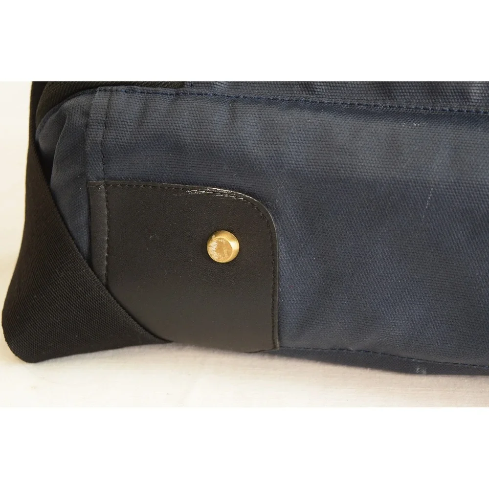 Pakt One Travel Duffel Bag 35L by Malcom Minimalist Navy Blue Travel Weekender